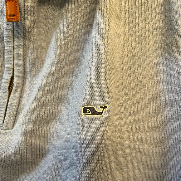 Vineyard Vines Cotton 1/4 Zip Size L - Picture 6 of 13